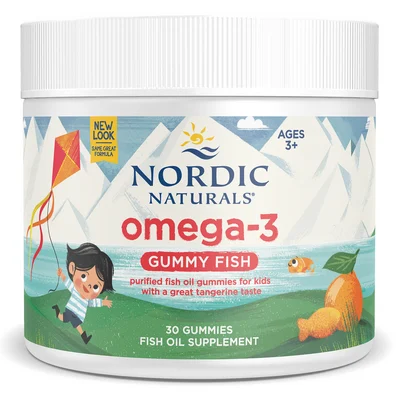 Nordic Omega-3 Gummy Fish (Nordic Naturals)