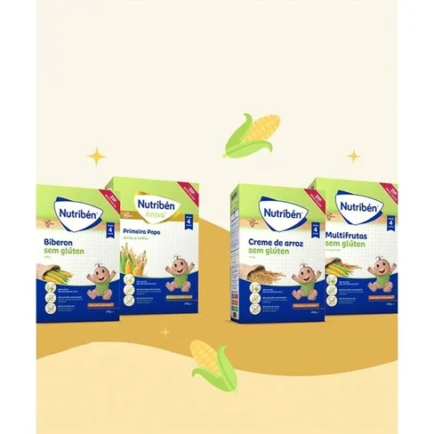 Nutribén Porridge Multifruits without Gluten