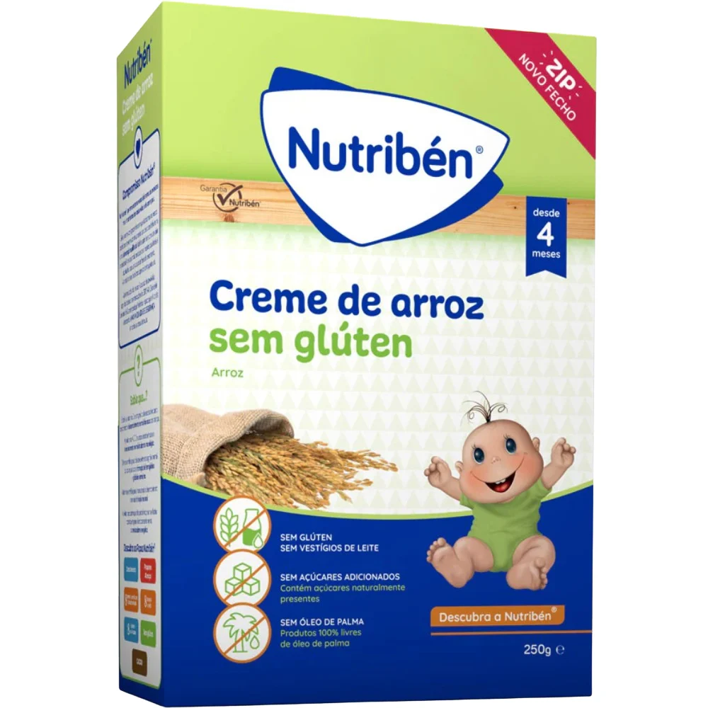 Nutribén Porridge Rice Cream without Gluten