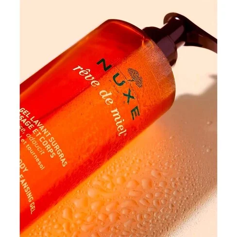 Nuxe Rêve de Miel Face and Body Altra-Rich Cleansing Gel with Honey