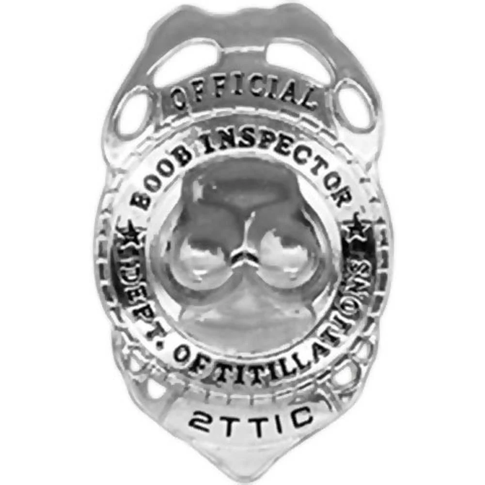 Official Inspector Badge, Boob Inspector