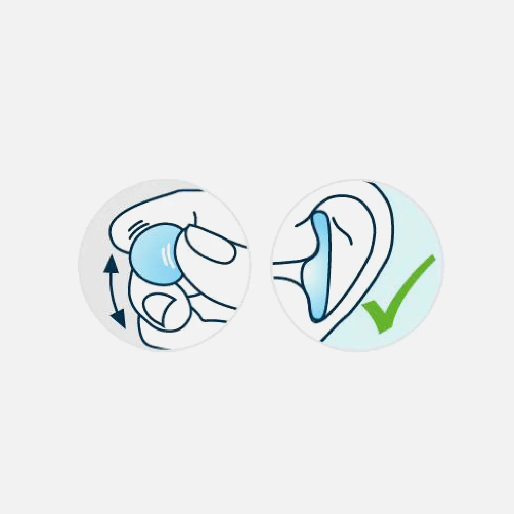 Ohropax Silicone Earplugs