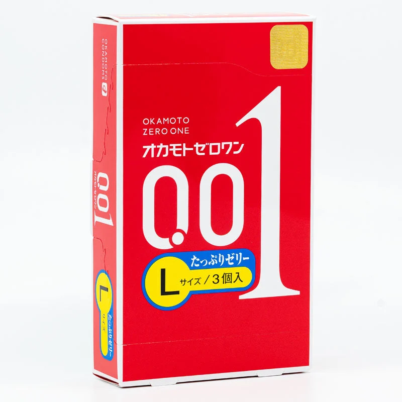 Okamoto 001 L-Size Rich Lubricant 3 Pack
