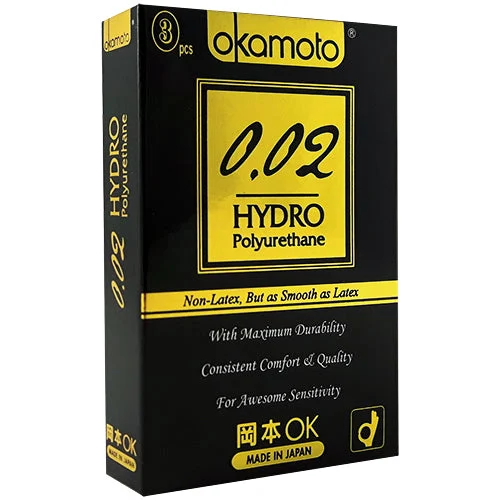 Okamoto 002 Hydro 3 Pack