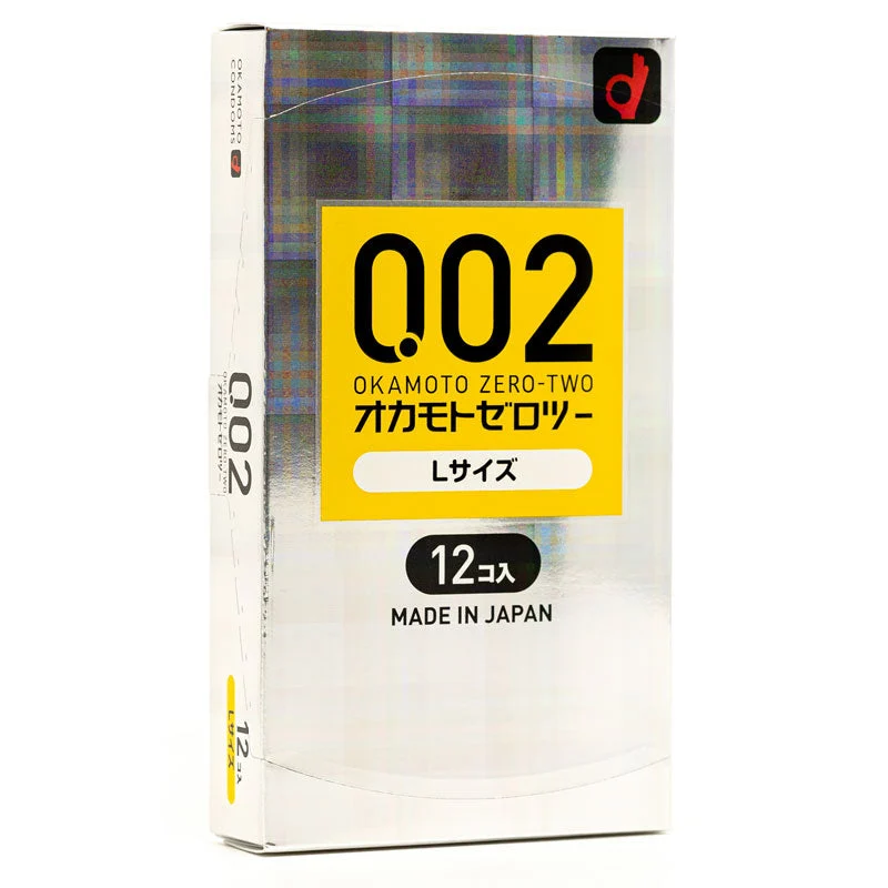 Okamoto 002 L-Size 12 Pack