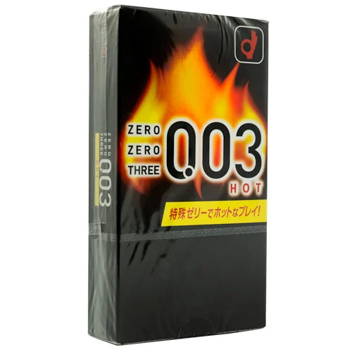 Okamoto 003 Hot 10 Pack