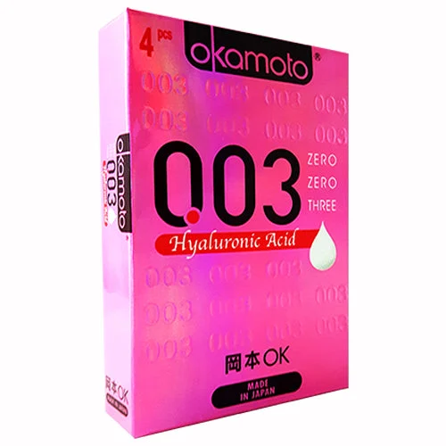 Okamoto 003 Hyaluronic 4 Pack