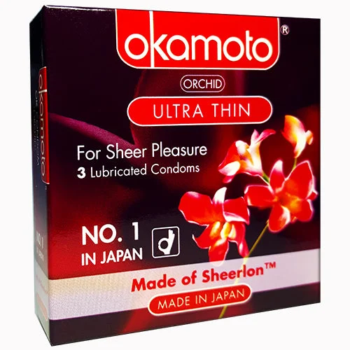 Okamoto Orchid 3 Pack