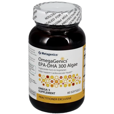 OmegaGenics EPA-DHA 300 Algae Fish Oil (Metagenics)