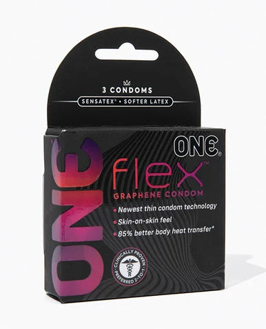 One Flex Ultra-Thin Condoms - 3pk