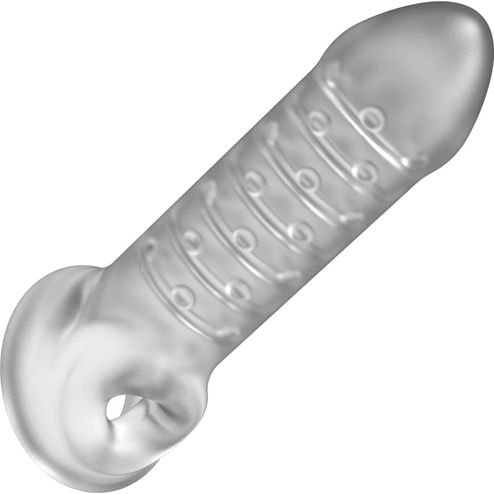 OptiMALE UltraSKYN Penis Extender with Ball Strap, 6", Thin