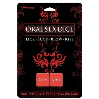Oral Sex Dice - Lick-Suck-Blow-Kiss
