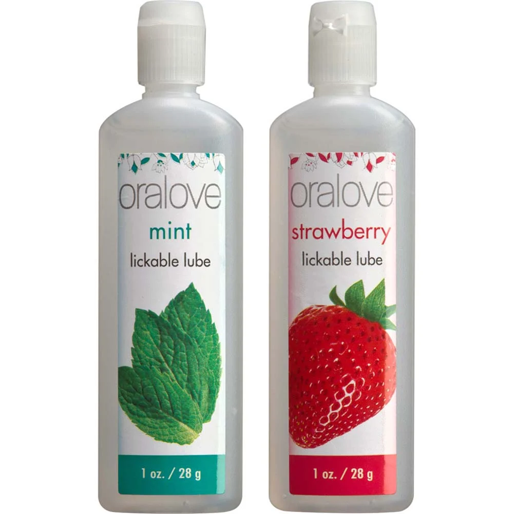 Oralove Delicious Duo Lube-Strawberry & Mint