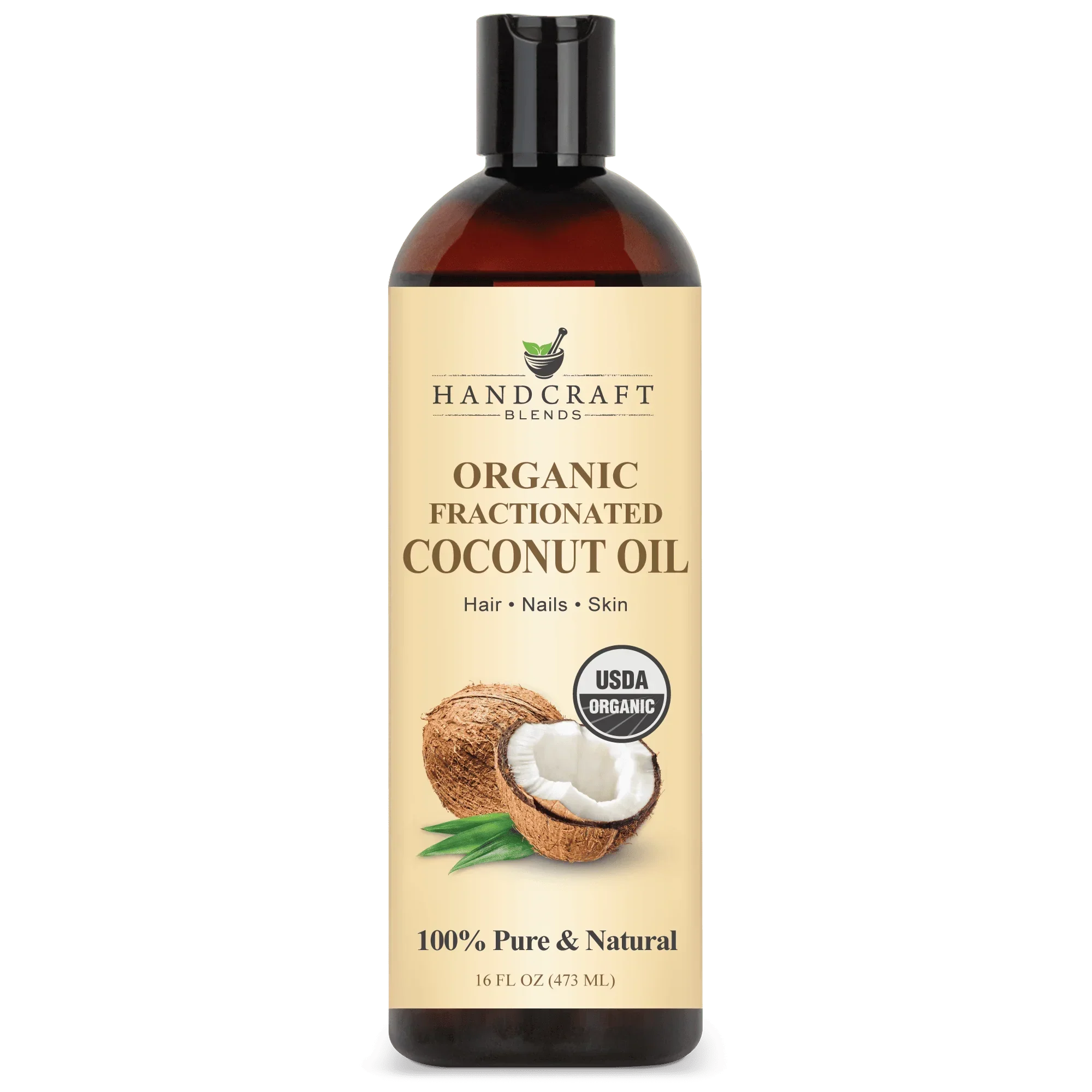 Organic Fractionated Coconut Carrier Oil
