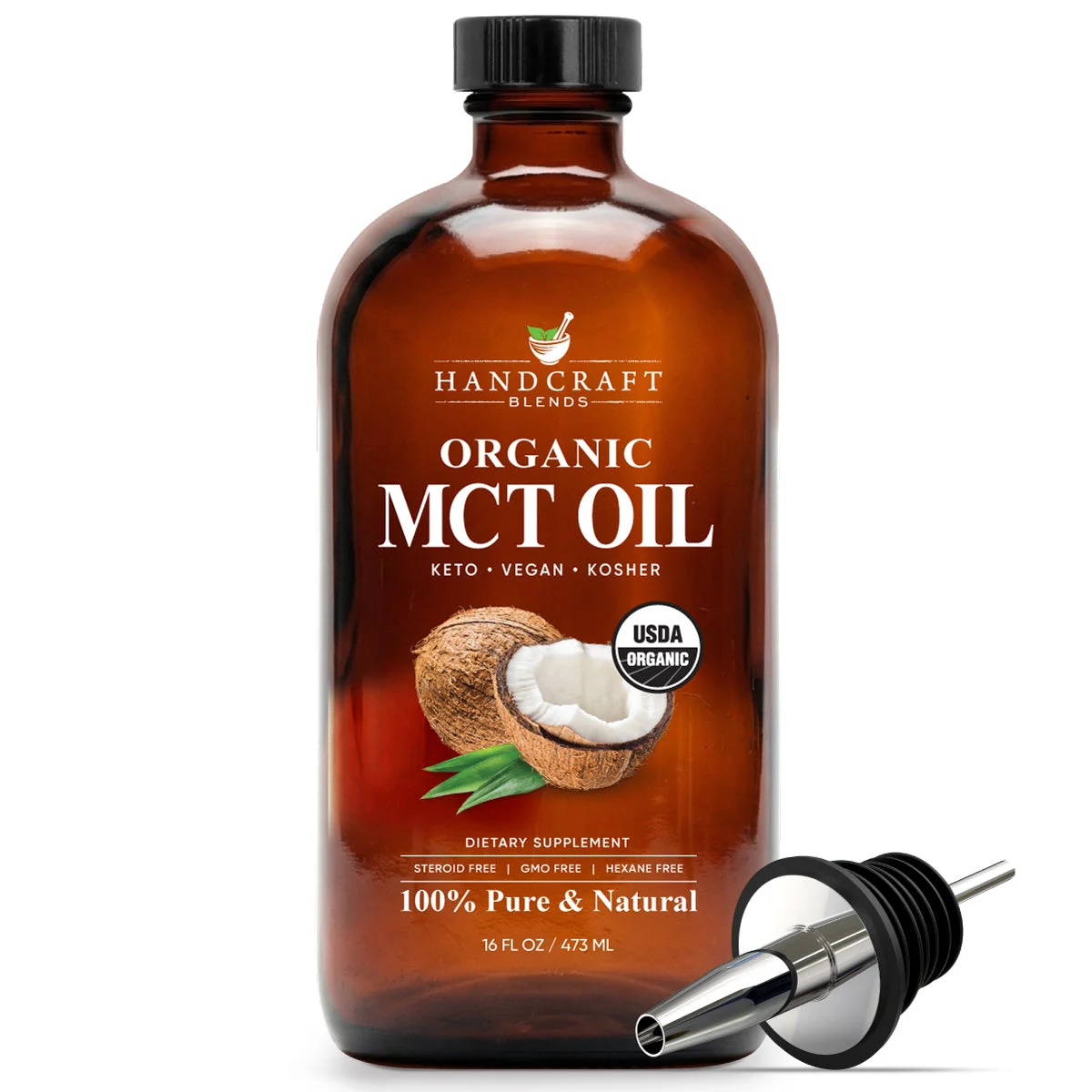 Organic MCT Oil from Organic Coconuts