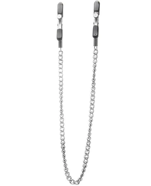 Ouch! Adjustable Nipple Clamps - Silver