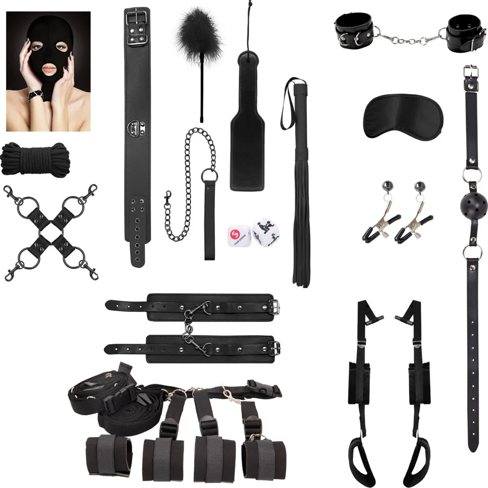 Ouch Advanced Bondage Kit, Black
