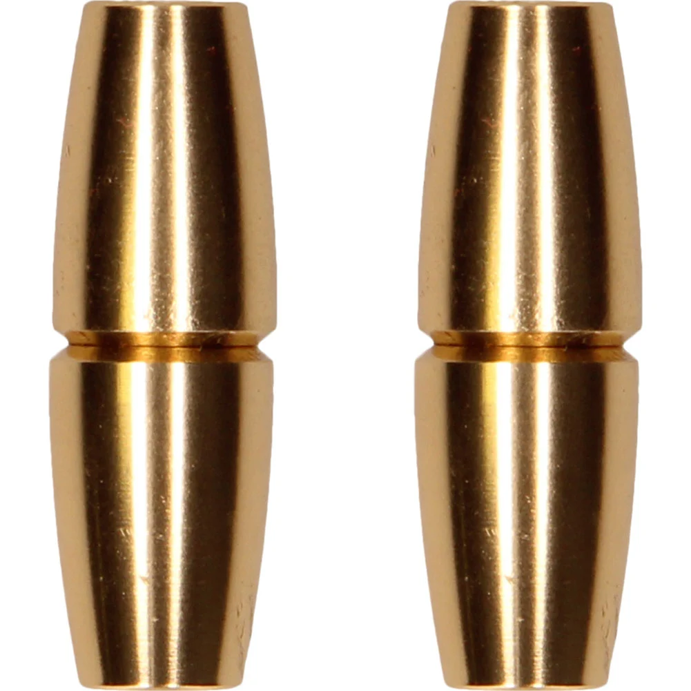 Ouch Magnetic Nipple Clamps, Sensual Cylinder, Gold