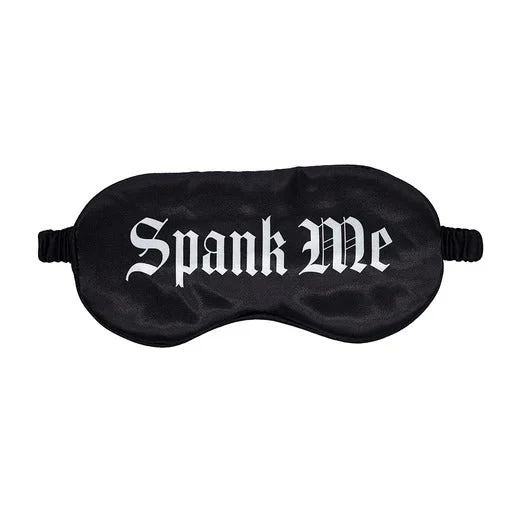 Ouch! Printed Satin Eye Mask Blindfold