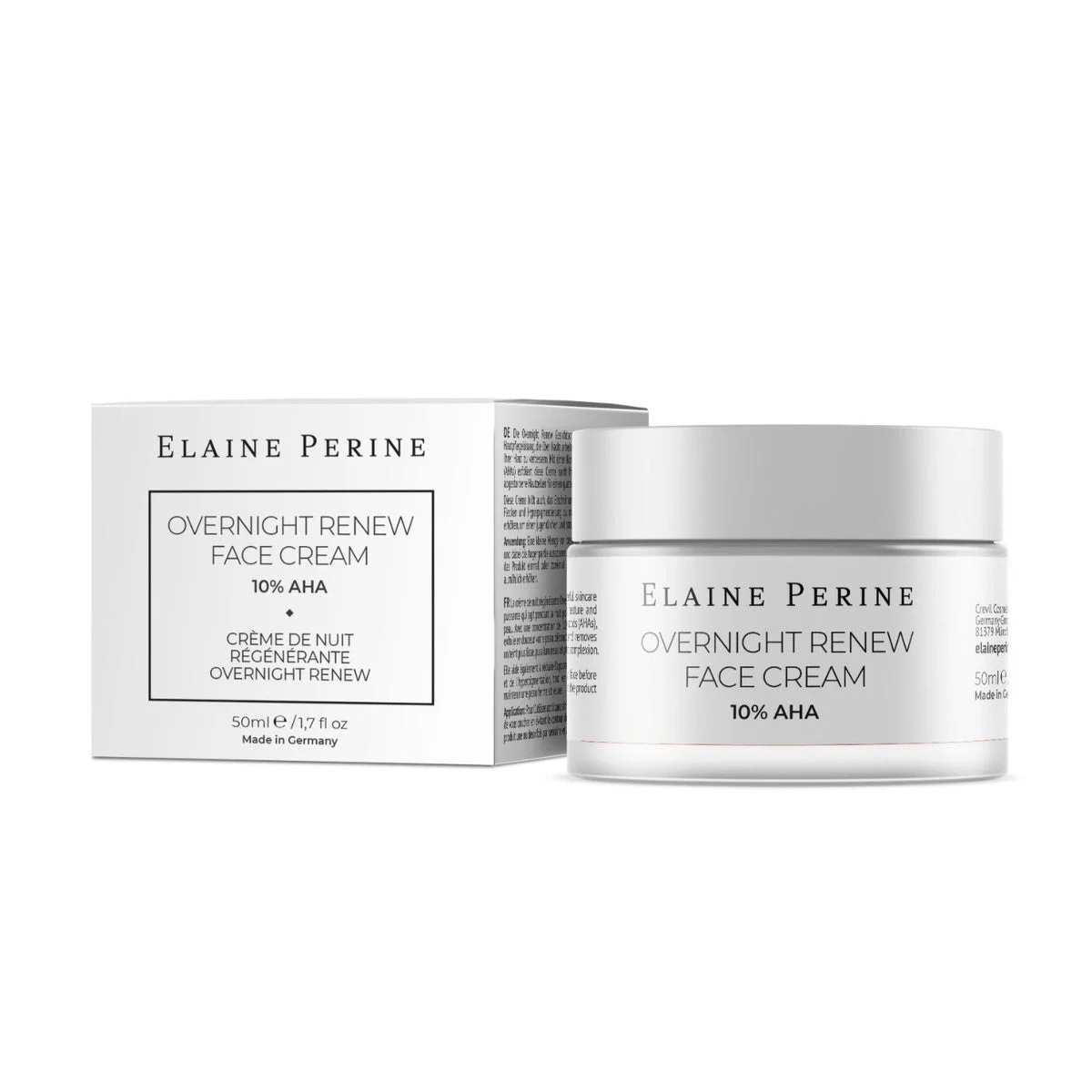Overnight renew cream 10% AHA
