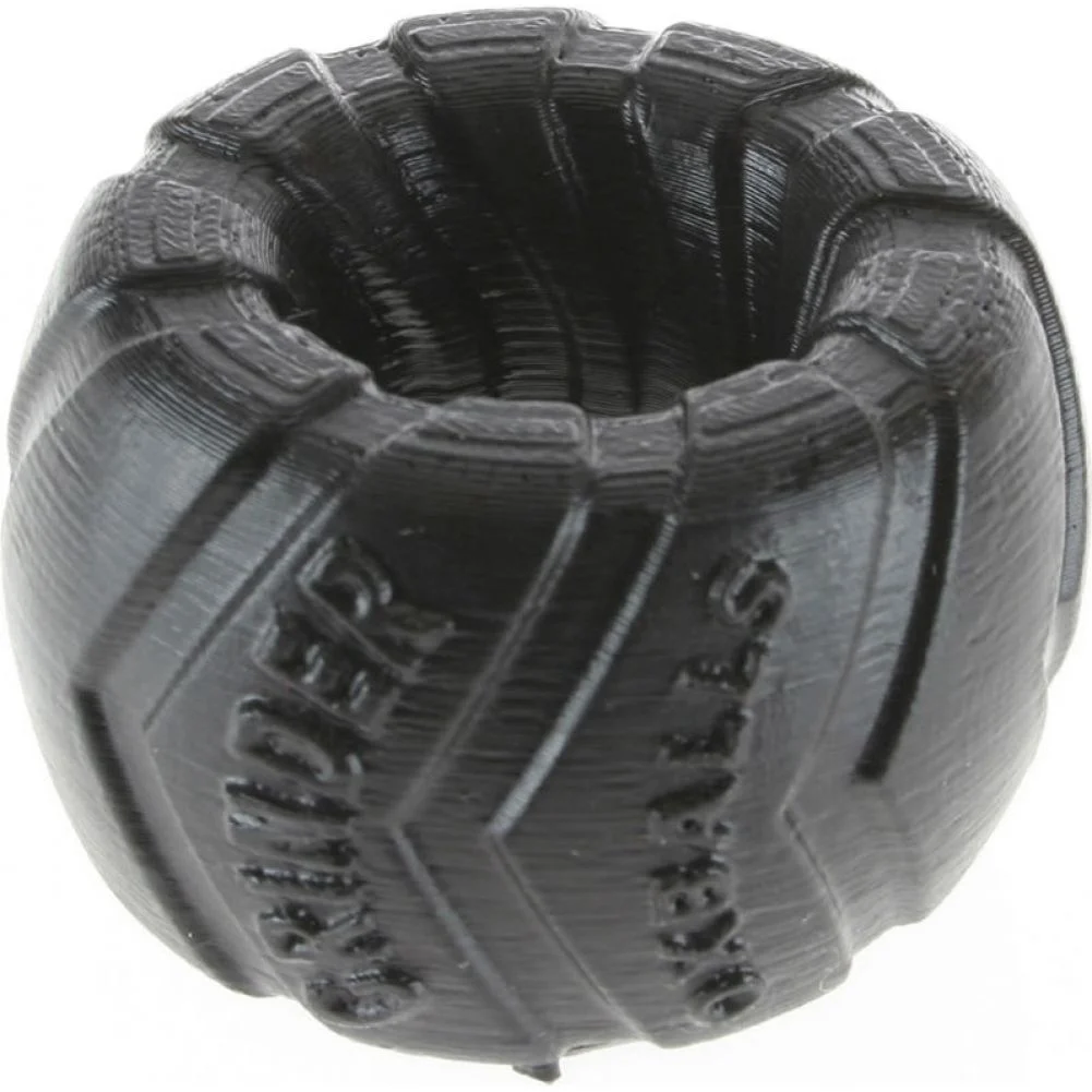 OxBalls Grinder-1 Silicone Ballstretcher, 1", Black