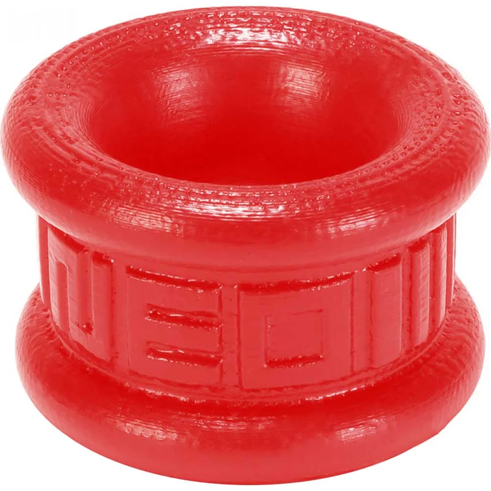OxBalls Neo Stretch Squishy Silicone Short Ballstretcher, 1.25", Red