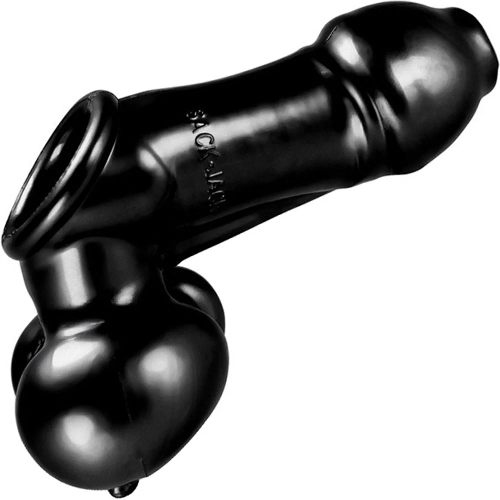 OxBalls Sackjack Wearable Jackoff Sheath, 5.5", Black