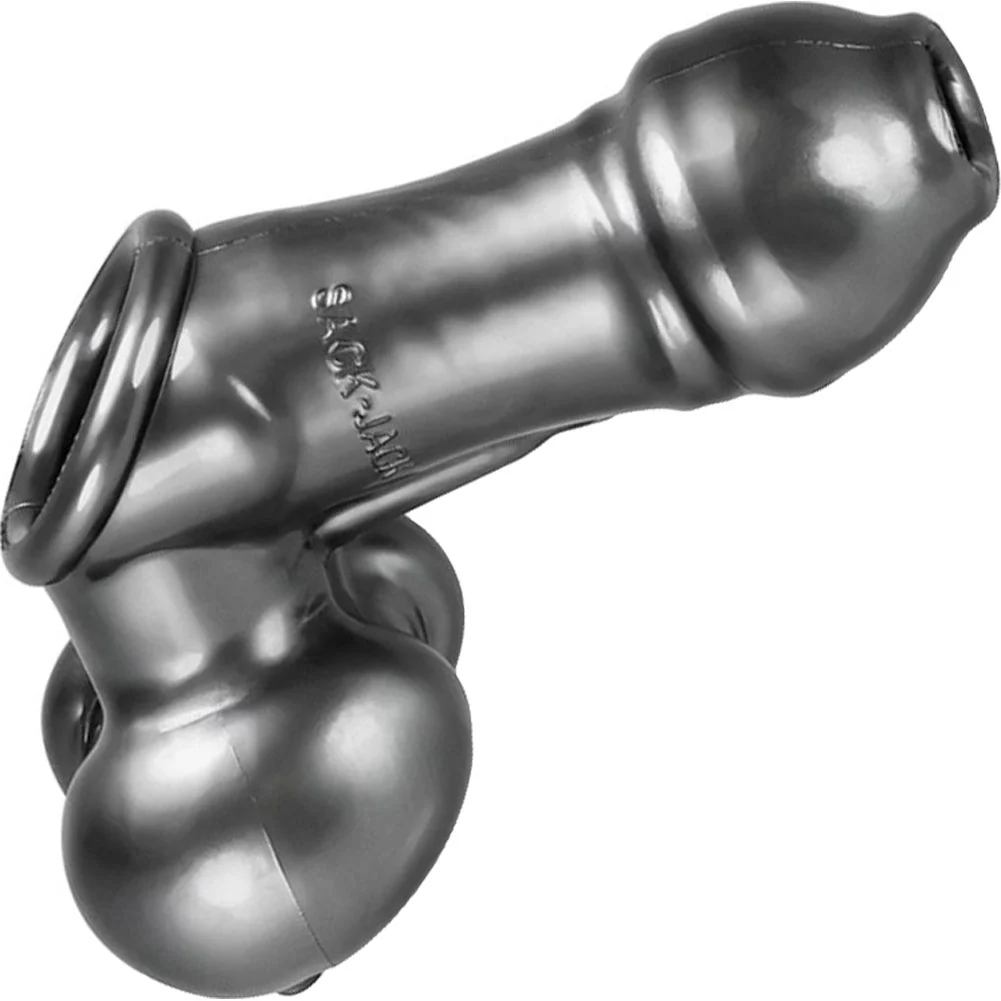 OxBalls Sackjack Wearable Jackoff Sheath, 5.5", Steel