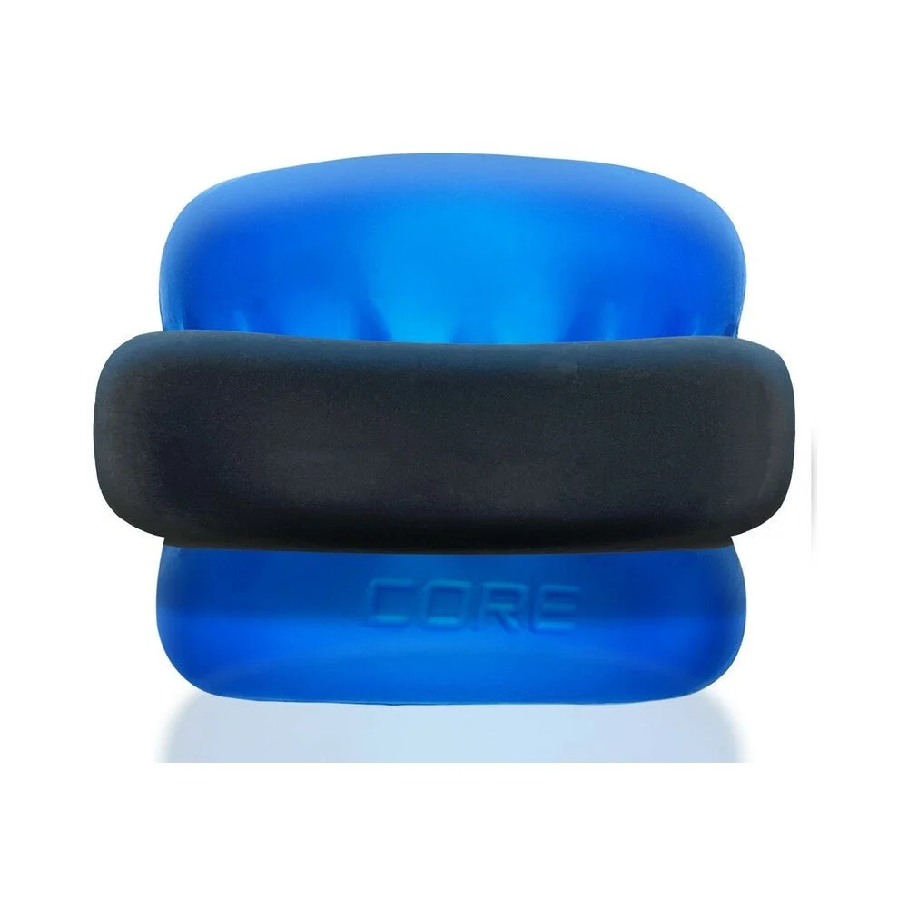 OxBalls Ultracore Core Ballstretcher with Axis Ring, Blue Ice