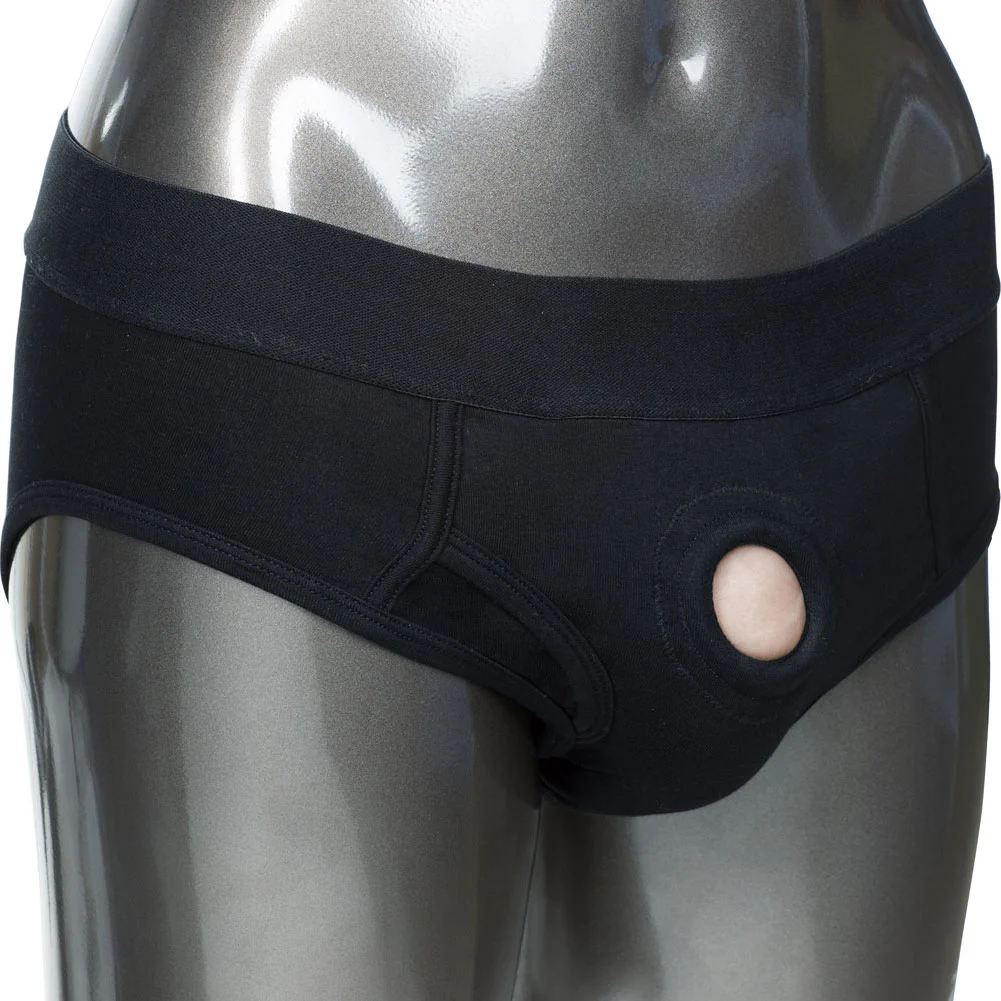 Packer Gear Brief Harness, 2XL/3XL, Black