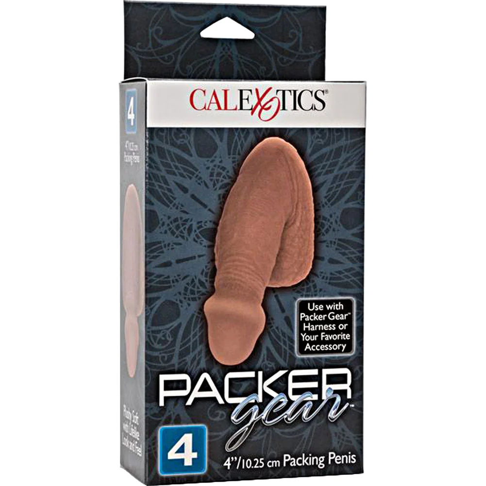 Packer Gear Packing Penis, 4", Brown
