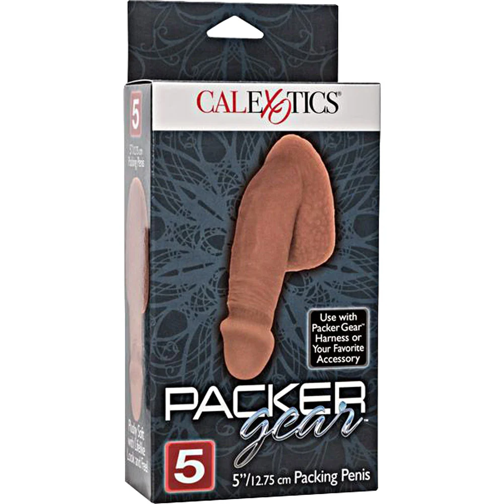 Packer Gear Packing Penis, 5", Brown
