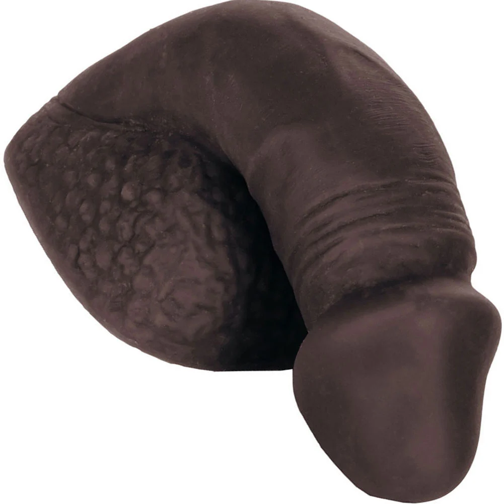 Packer Gear Silicone Packing Penis, 4", Black