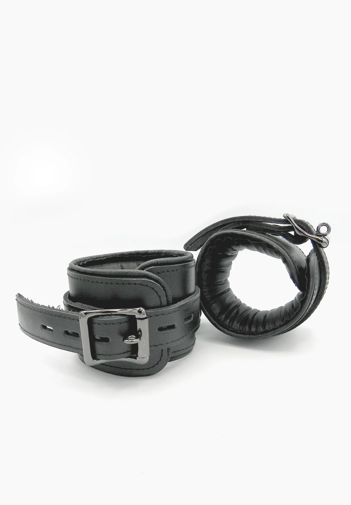 Padded Leather Handcuffs