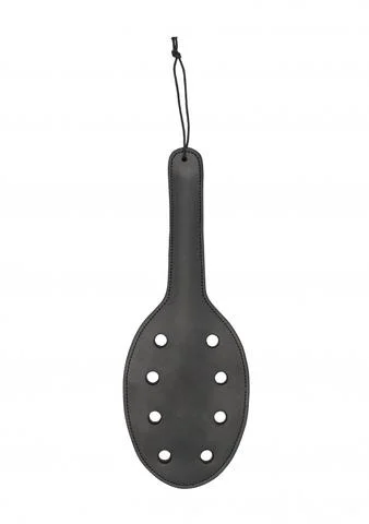 PAIN SADDLE LEATHER PADDLE WITH 8 HOLES