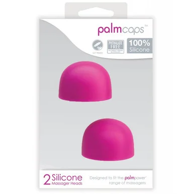 PalmCaps Silicone Massager Head Attachment - 2pk