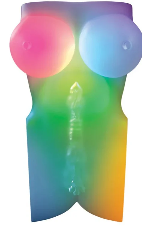 PDX Elite After Dark Go Go Bator Led Mega Masturbator Frosted