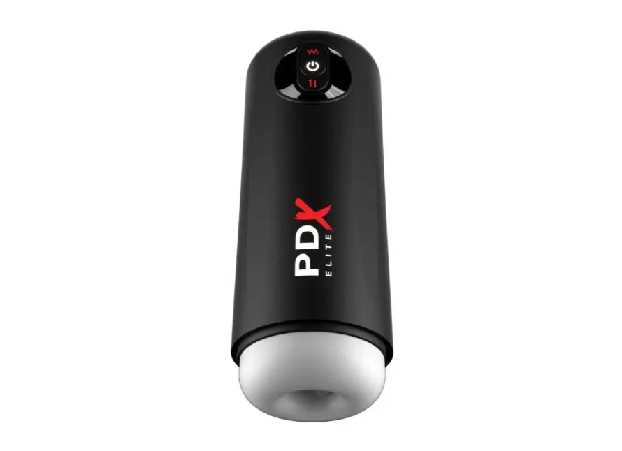 PDX Elite Moto Milker Thrusting and Vibrating Stroker