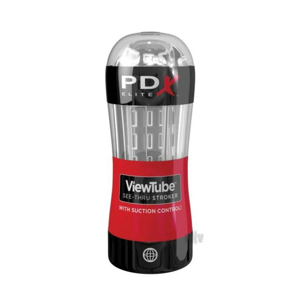 PDX Elite ViewTube Stroker-Clear