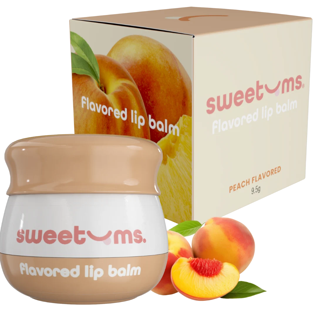 Peach Flavored Lip Balm