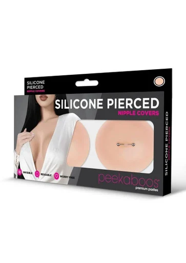 Peekaboo Silicone Pierced Nipple Covers