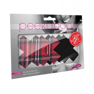 Peekaboos Premium Pasties Schoolgirl Edition - X's