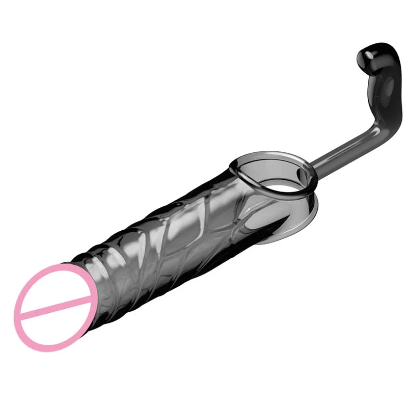 Penis Sleeve with Anal Plug