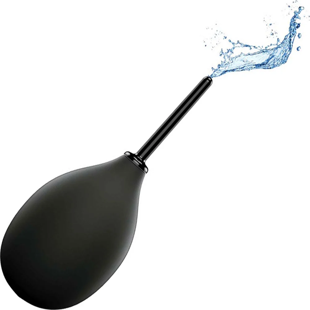 Perfect Fit Ergoflo Impulse Compact Anal Douche, Black