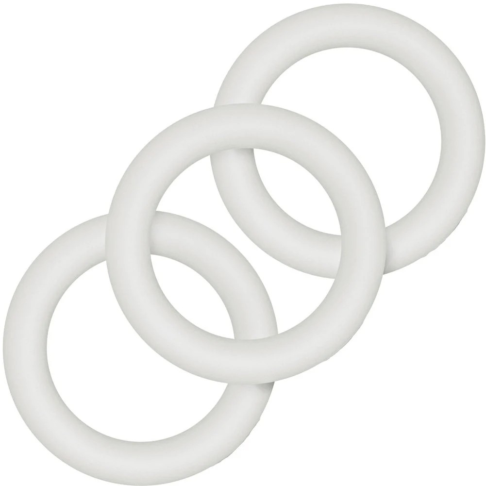 Performance Pure Premium Silicone Penis Rings, Small, VS2 Glow-in-the-Dark