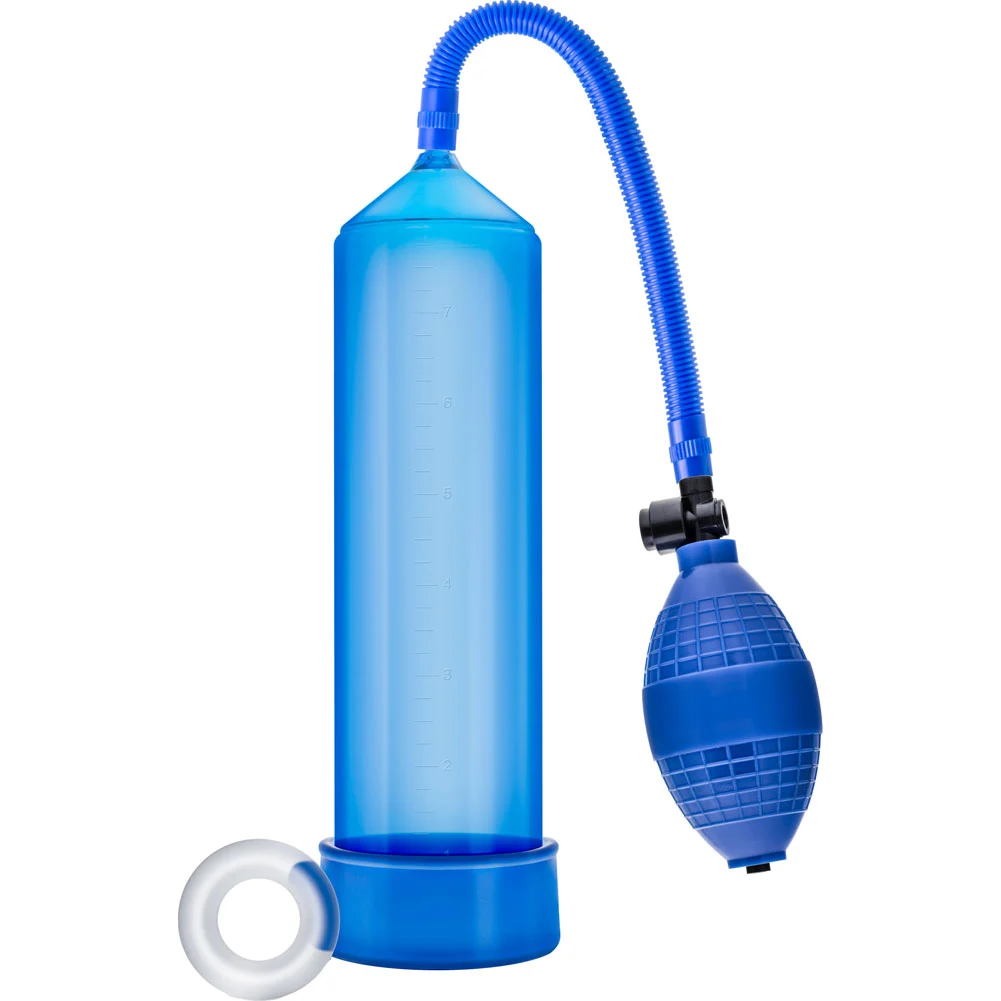 Performance VX101 Male Enhancement Pump, 8" by 2.25", Blue