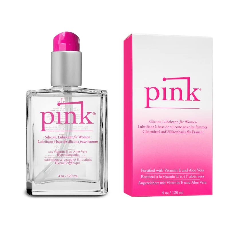 Pink Silicone glass 4 fl oz