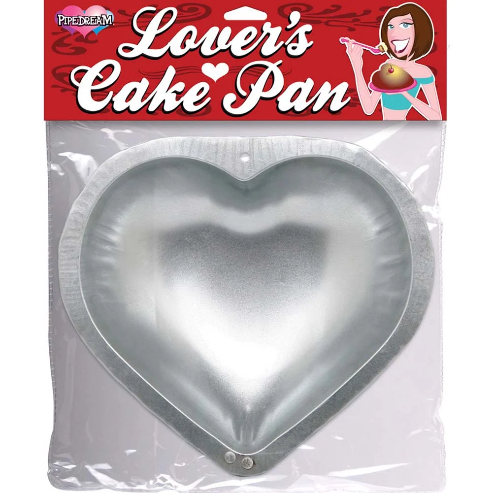 Pipedream Heart-Shaped Lovers Cake Pan for Baking, 10"