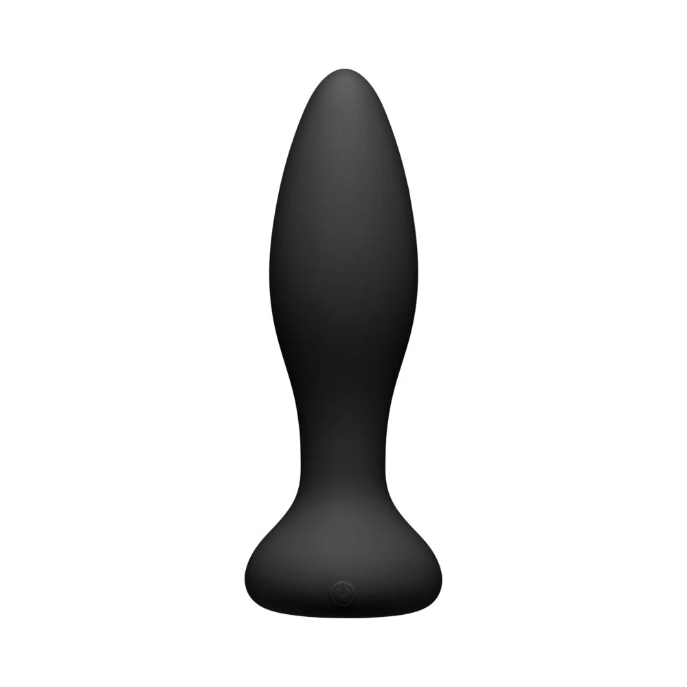 A-Play Vibe Experienced Anal Plug, Rechargeable Remote Control Silicone Black Blue