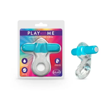 Play With Me Delight Vibrating C-Ring